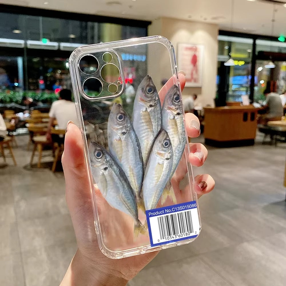 Premium Apple iPhone Case, MagSafe Compatible, Camera Lens and Screen Protection, Ultra Thin, Shockproof, Magnetic, Full All Around Protection, Funny Food Cartoon Cover