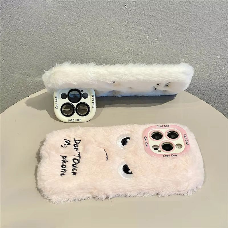 Premium Apple iPhone Case, MagSafe Compatible, Camera Lens and Screen Protection, Ultra Thin, Shockproof, Magnetic, Full All Around Protection, Fluffy Lens Holder Cover