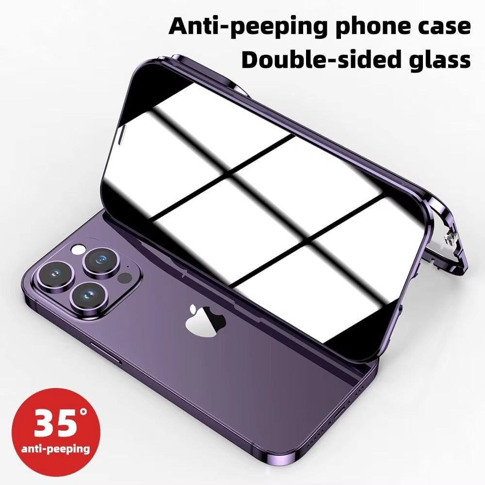 Premium Apple iPhone Case MagSafe Compatible, Camera Lens & Screen Protection, Magnetic Full All Around Protection Cover