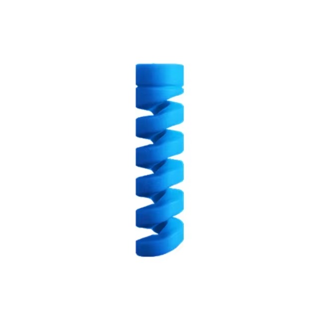 High Quality Cable Protector, 1/12pcs Universal Silicone Spiral Winder – Wire Organizer Cover for iPhone, USB Charger, Data