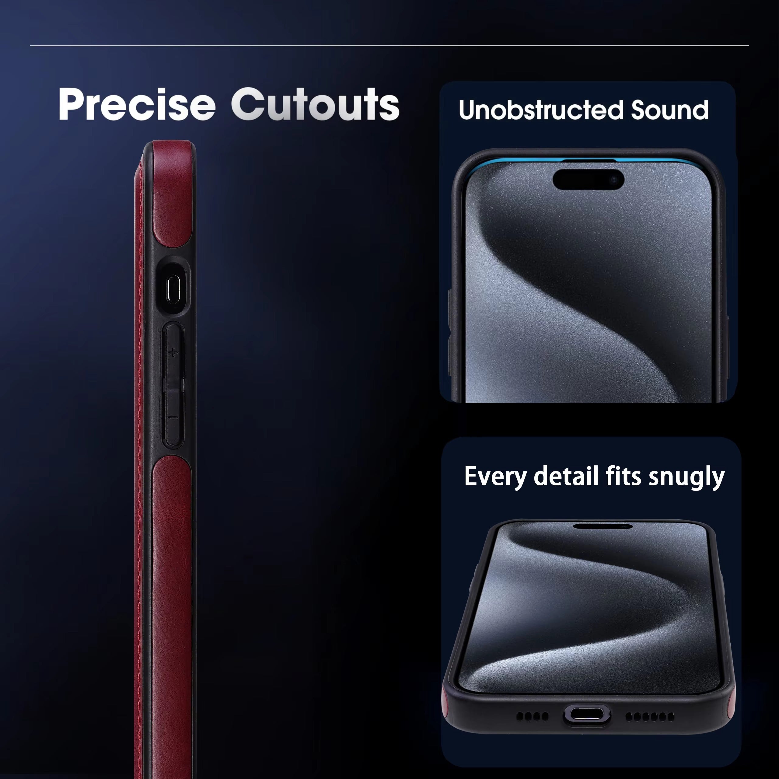 Premium Apple iPhone Case MagSafe Compatible Camera Lens Protection Screen Protection Cover