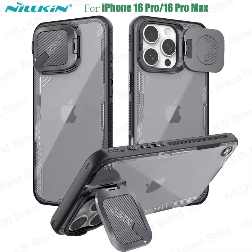 High Quality Apple iPhone Case Ultra Thin Shockproof Magnetic Full All Around Protection Cover with Transparent Holder Design