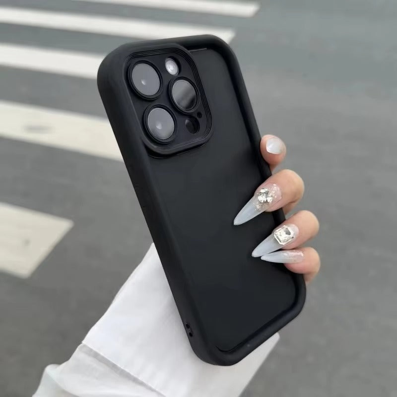 Luxury Apple iPhone Case, MagSafe Compatible, Camera Lens & Screen Protection, Ultra Thin, Shockproof, Magnetic Full All Around Cover – Candy Color Silicone Case with Soft Touch Finish & Full Protection