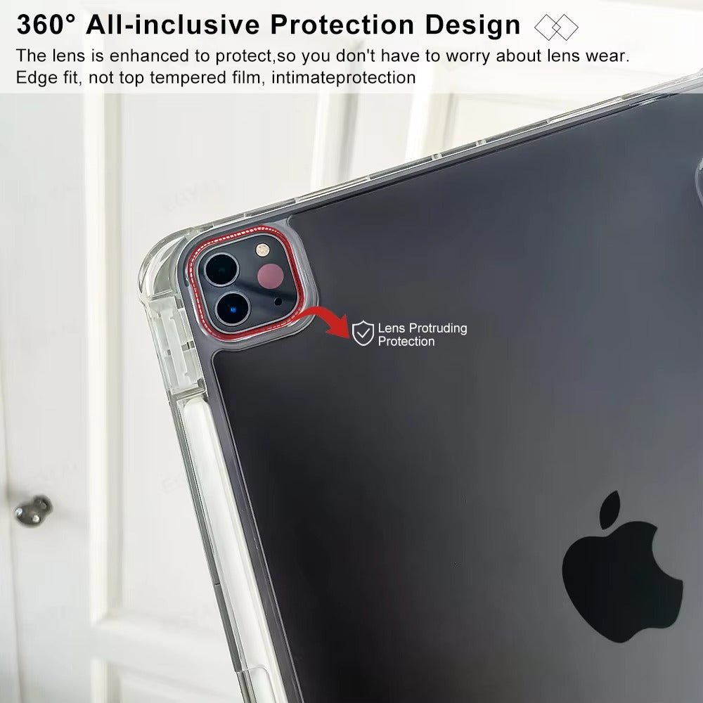 Premium iPad Case with Pencil Holder – Magnetic Protective Cover with Auto Sleep Fits 10.2", 11", 12.9", and 13" Tablet Sizes