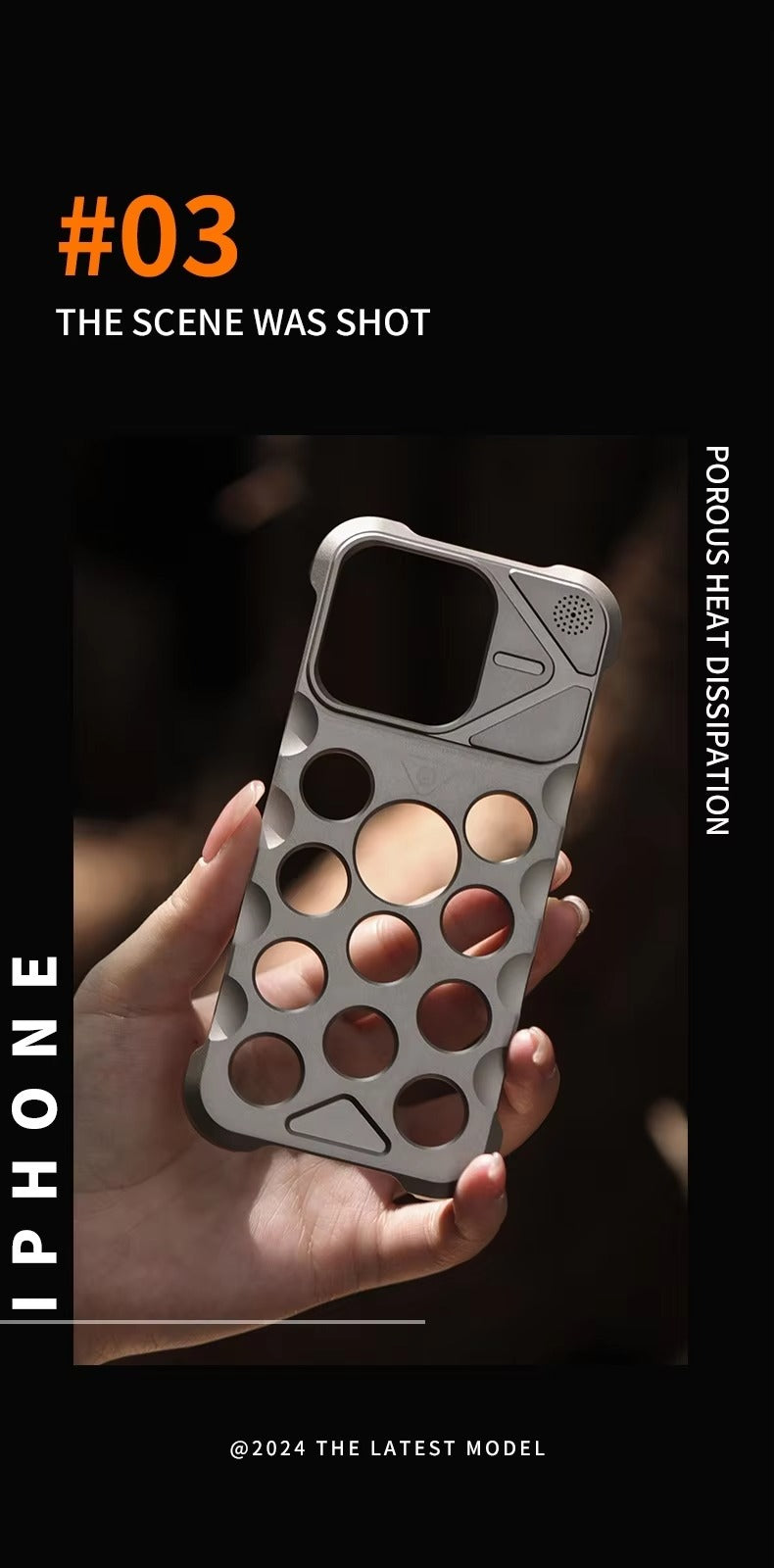 Luxury Apple iPhone Case, MagSafe Compatible, Camera Lens & Screen Protection, Ultra Thin, Shockproof, Magnetic Full All Around Cover – Aluminum Alloy Frameless Case with Heat Dissipation & Metal Lens Protection