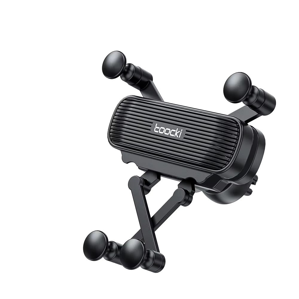 Premium Gravity Car Phone Holder – Dashboard & Air Vent Mount, Auto Lock Bracket, 360° Rotation, Anti-Slip, Universal Fit for 4.7-7" Smartphones