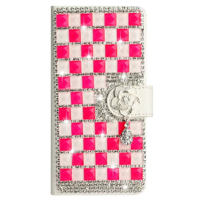 Luxury Apple iPhone Case, MagSafe Compatible, Camera Lens and Screen Protection, Ultra Thin, Shockproof, Magnetic, Full All Around Protection, Glitter Fashion Wallet Cover