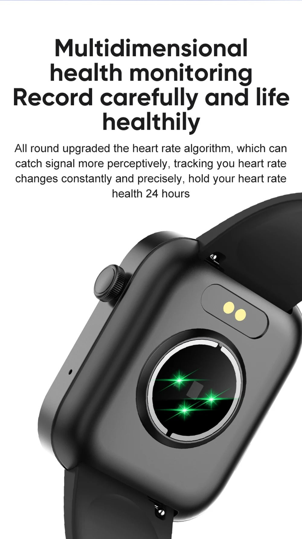 Luxury Bluetooth Calling Smartwatch – 1.9" HD Display, Health Monitor, IP68 Waterproof, Heart Rate & SpO2 Tracker, Fitness Watch with Voice Assistant