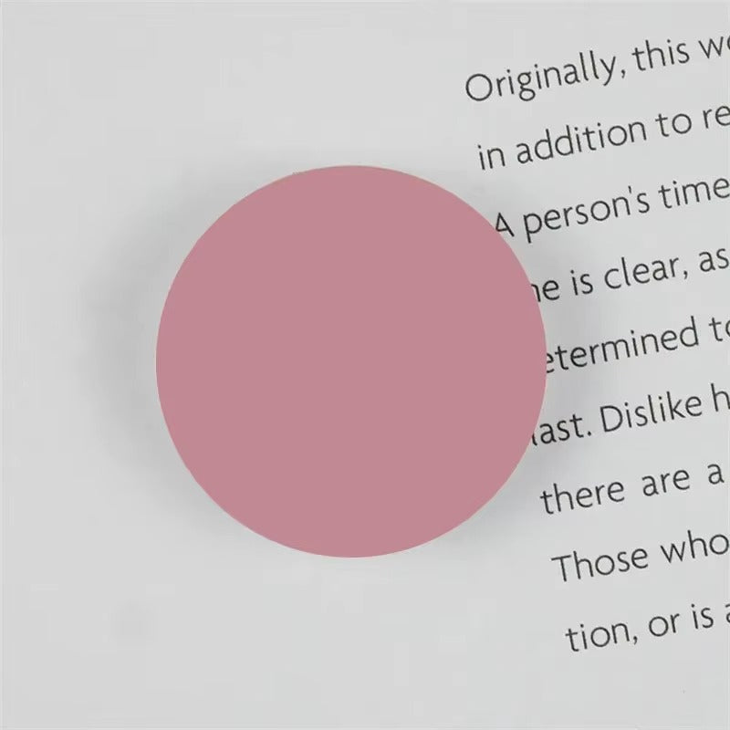 High Quality Foldable Finger Ring Phone Holder – 1/2/4Pcs Round Solid Color Grip Tok Stand, Anti-Slip Expandable Socket Mount for Smartphones & Tablets