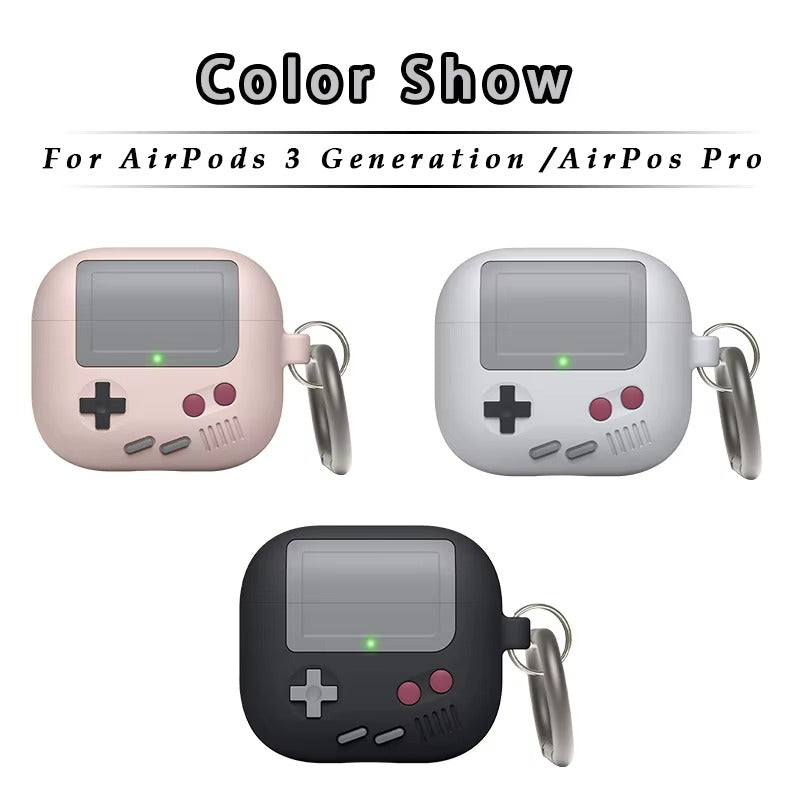 High-Quality Silicone Case for AirPods 3, and Pro – Fun, Game-Inspired Protective Cover, Shockproof Shell for 3rd Gen, Wireless Charging Case