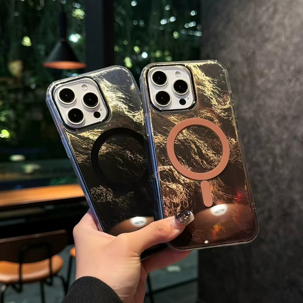 Luxury Apple iPhone Case Camera Lens & Screen Protection, Ultra Thin Shockproof Magnetic Full All Around Protection Cover