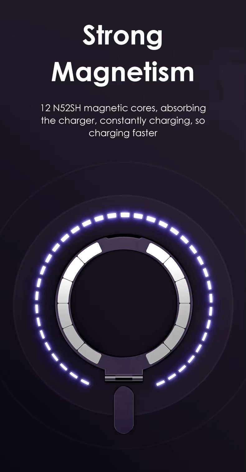 High Quality Apple iPhone Case MagSafe Compatible, Camera Lens & Screen Protection, Cover with Aluminum Stand & Metal Lens