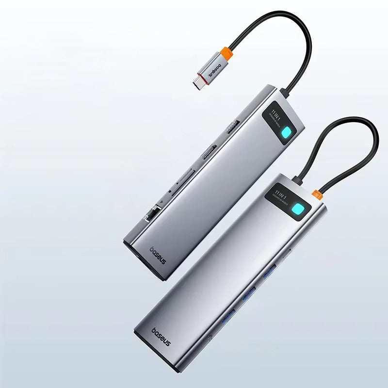 High Quality USB-C Hub Adapter – Type-C to HDMI, USB 3.1, 10Gbps, RJ45 Ethernet, Laptop, Tablet, USB-C Devices