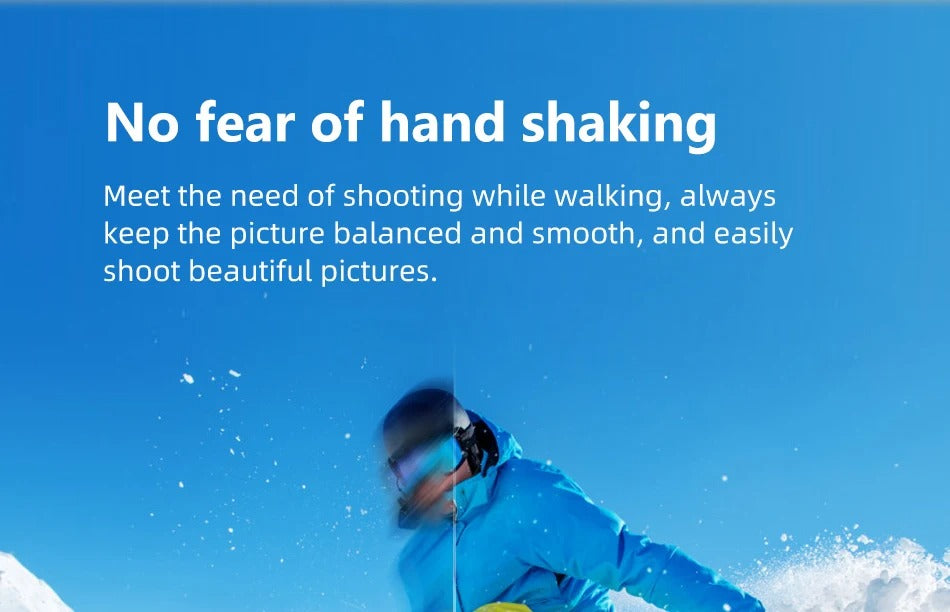 Advanced 3-Axis Smartphone Gimbal Stabilizer – Foldable Handheld Video Rig with Bluetooth, Anti-Shake, Vertical Shooting, for Vlog, YouTube, TikTok Recording