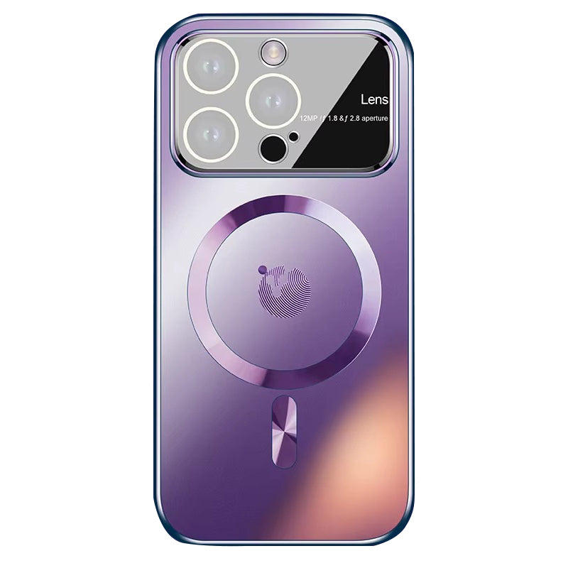 Premium Apple iPhone Case MagSafe Compatible, Camera Lens & Screen Protection, Ultra Thin Shockproof Magnetic Full All Around Protection Cover with Frosted AG Matte Back Design