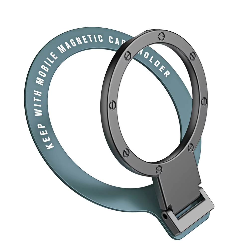 Premium, Magnetic Phone Ring Holder for MagSafe – Detachable, 360° Rotating Grip Stand, Compatible with Apple iPhone