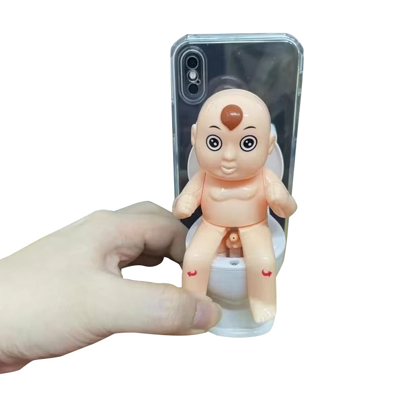 Premium Apple iPhone Case, MagSafe Compatible, Camera Lens and Screen Protection, Ultra Thin, Shockproof, Magnetic, Full All Around Protection, Toilet Spray Gag Cover