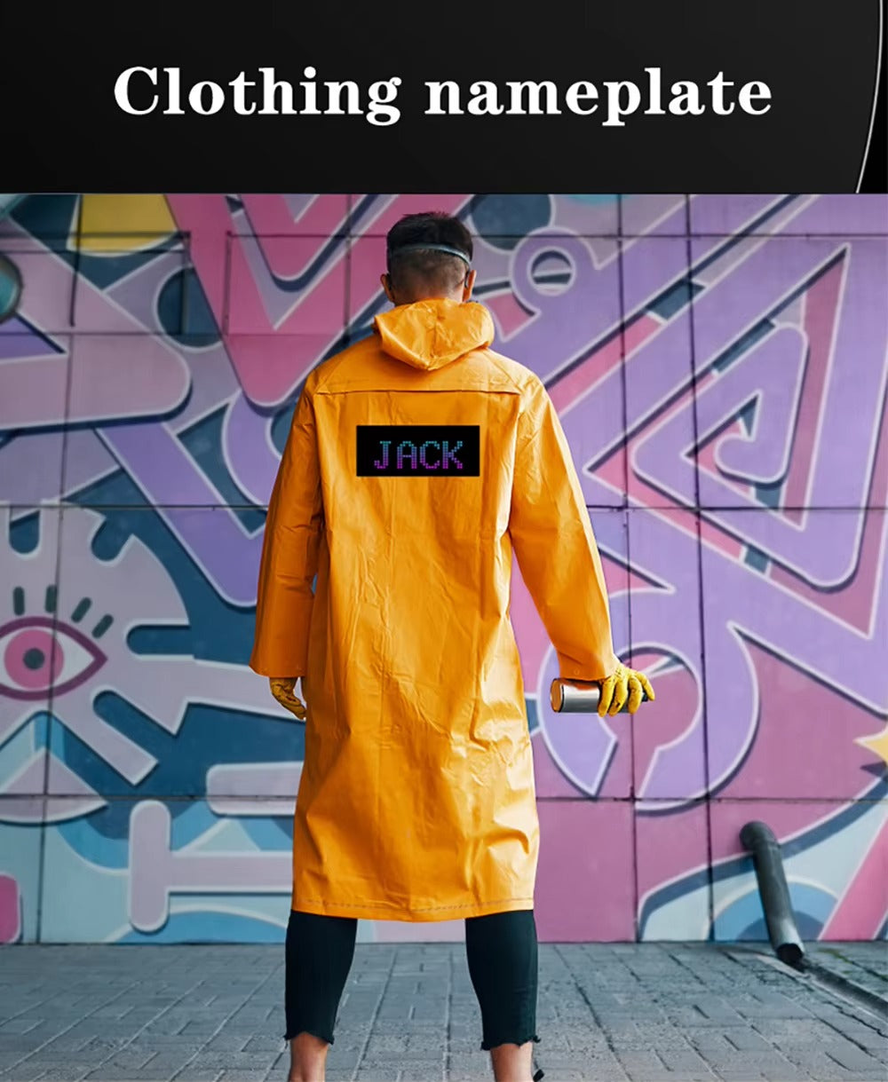 High Quality Flexible LED Matrix Panel with Bluetooth App Control, USB 5V Programmable Display Sign for Car, Storefronts