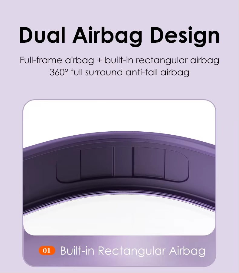 High Quality Apple iPhone Case MagSafe Compatible, Camera Lens & Screen Protection, Cover with Aluminum Stand & Metal Lens