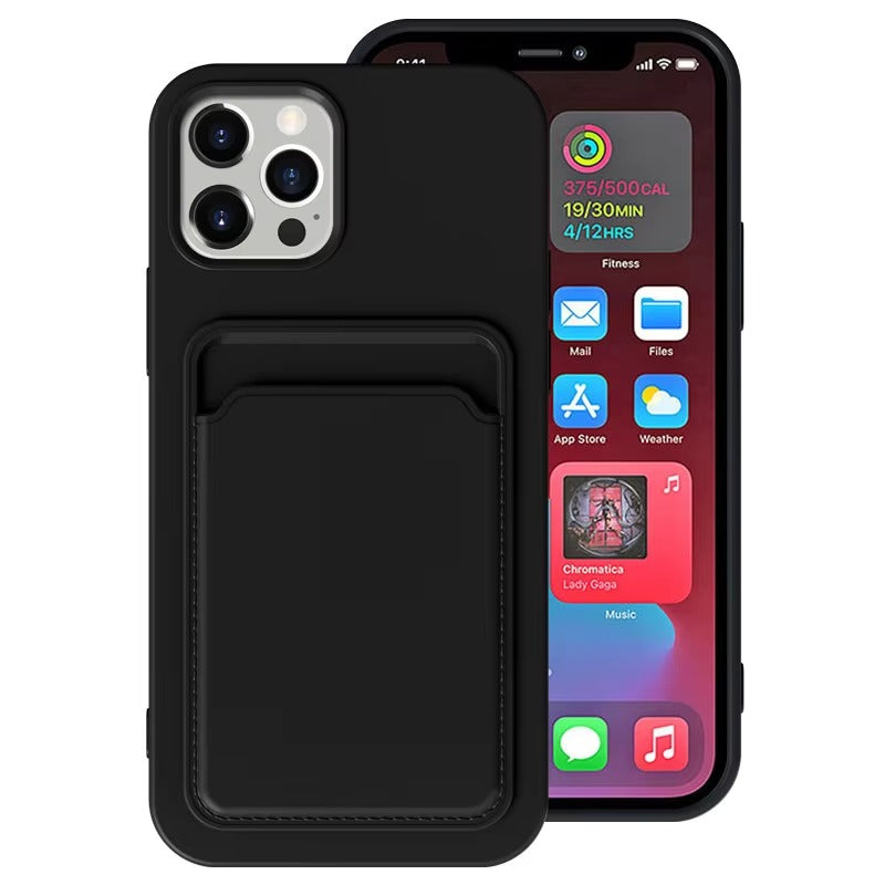 Premium Apple iPhone Case, MagSafe Compatible, Camera Lens and Screen Protection, Ultra Thin, Shockproof, Magnetic, Full All Around Protection, Frosted Card Pocket Cover