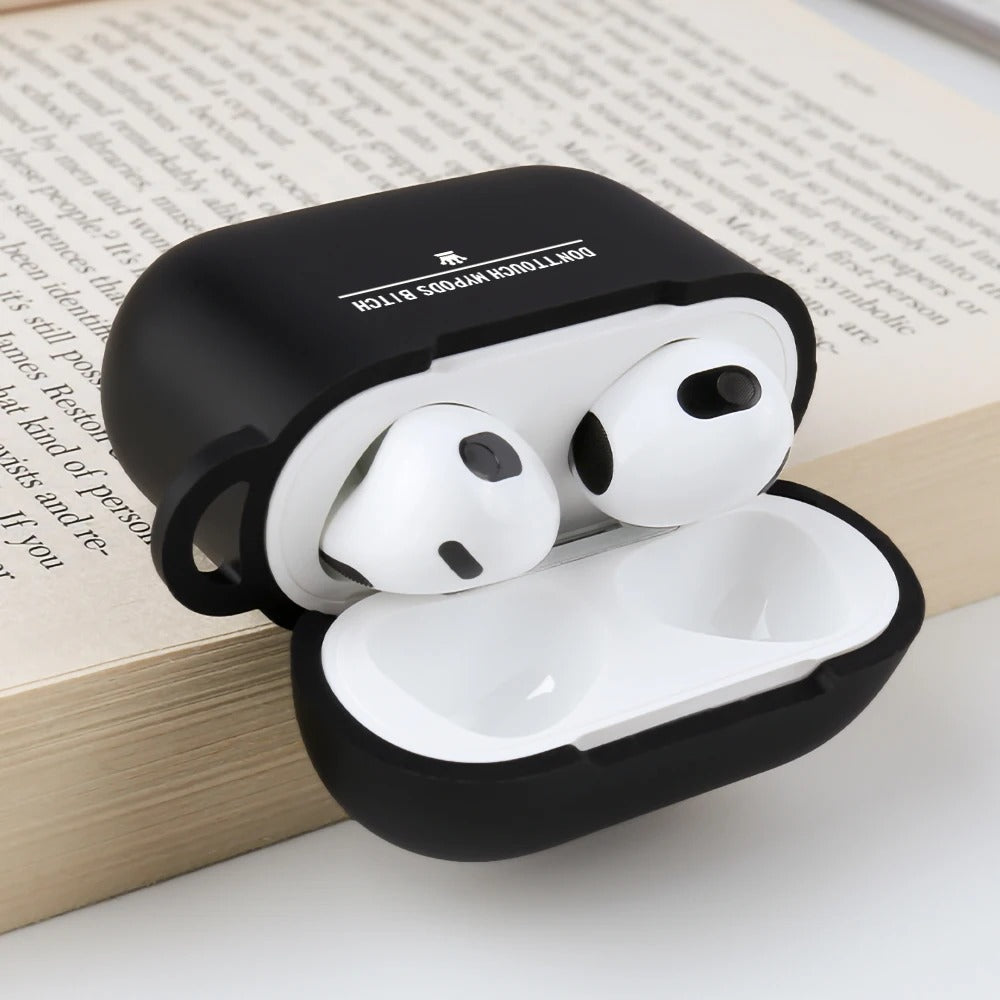 Premium Cute Cartoon Silicone AirPods Case Cover – A, B, C Letters & Fun Designs like Cat, Hearts, Angry Panda, Music Notes, for AirPods Pro 2, Pro, 3, 1/2