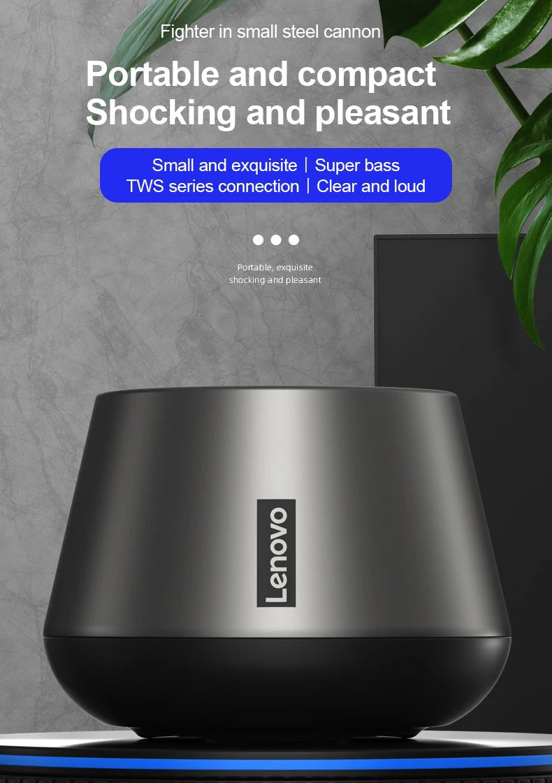 Premium RGB Bluetooth Speaker – Portable Wireless Mini Subwoofer with HiFi Stereo Sound, 360° Surround, TWS Pairing, TF Card, Long Battery Life