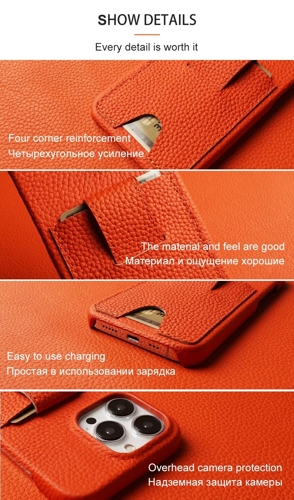 Premium Magnetic iPhone Cover Offering Full Body Shock Protection, MagSafe Support, Ultra Thin Design, Card Slot, Camera Guard