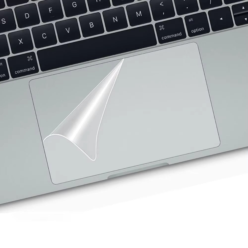 Premium Clear Touchpad Protector for MacBook Air and Pro – Anti-Scratch Transparent Film Sticker for 13, 14, 15, 16 Inch Laptops with Touch Bar, 2023 Compatible