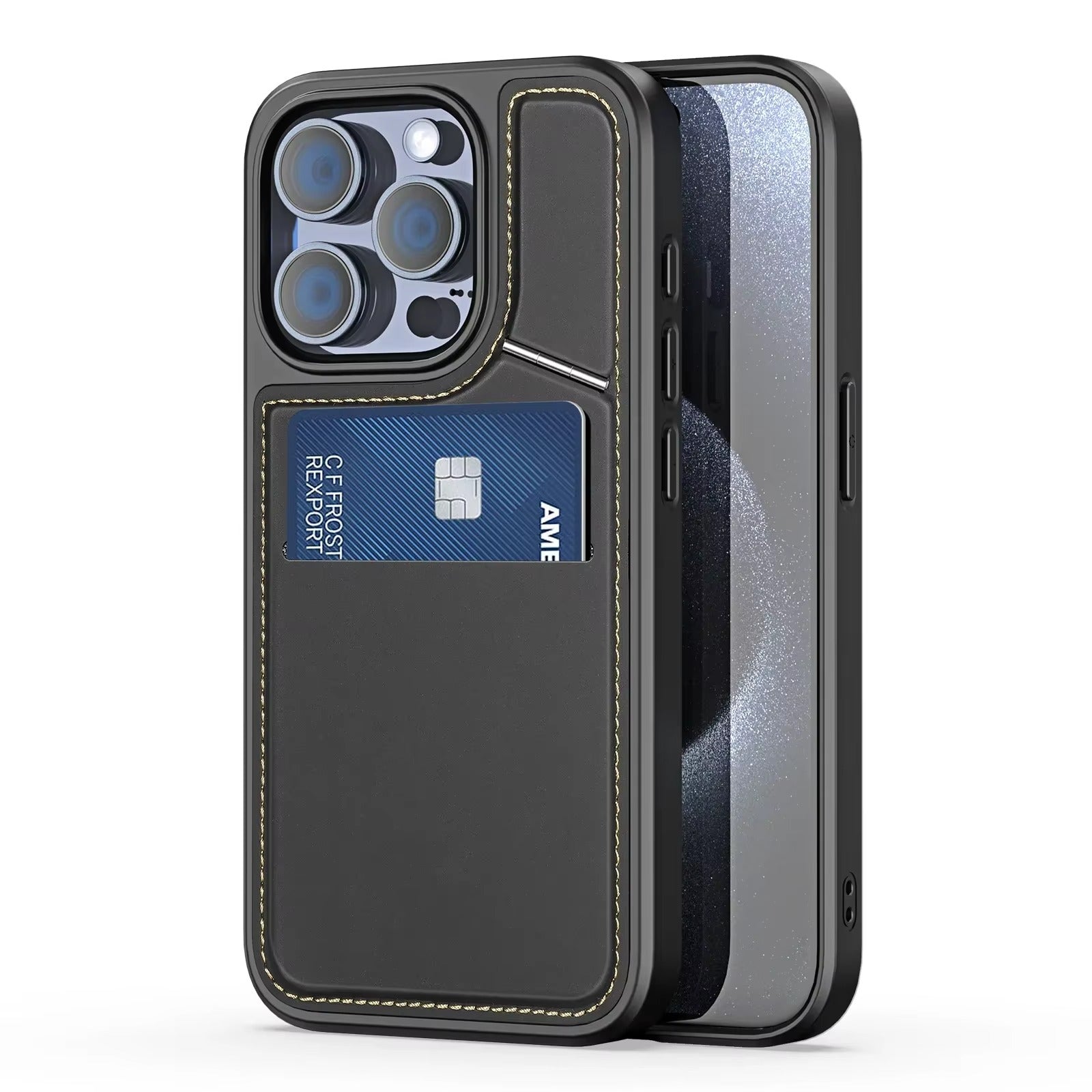 Luxury Apple iPhone Case, MagSafe Compatible, Camera Lens and Screen Protection, Ultra Thin, Shockproof, Magnetic, Full All Around Protection, PU Leather Wallet Cover