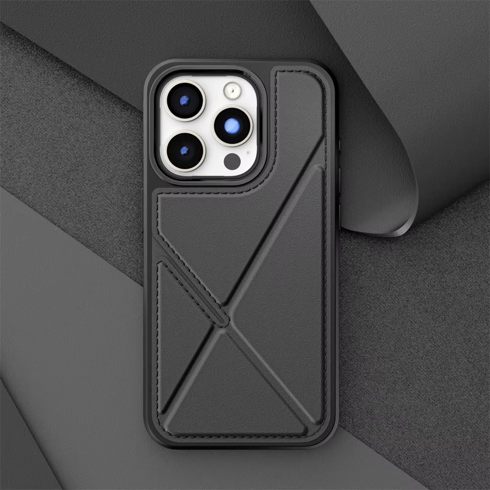 Luxury Apple iPhone Case, MagSafe Compatible, Camera Lens and Screen Protection, Ultra Thin, Shockproof, Magnetic, Full All Around Protection, Flip Leather Wallet Cover