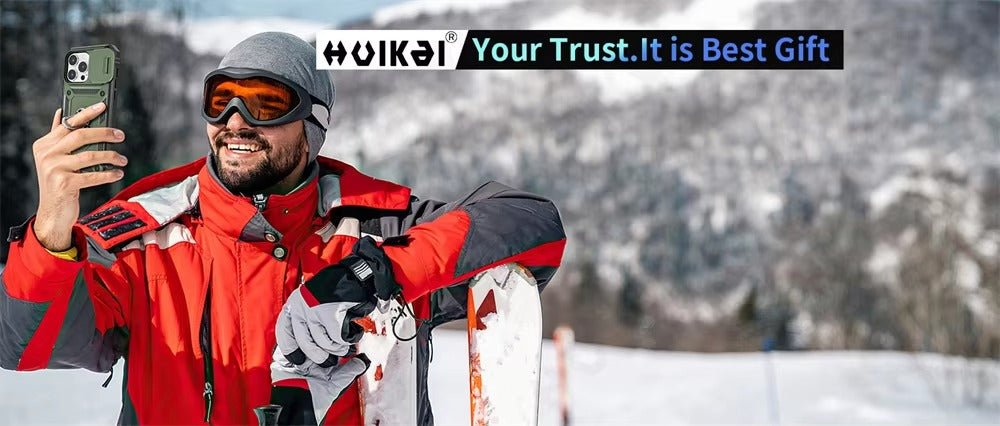 Robust Apple iPhone Case, MagSafe Compatible, Camera Lens and Screen Protection, Ultra Thin, Shockproof, Magnetic, Full All Around Protection, Slide Rotating Armor Cover