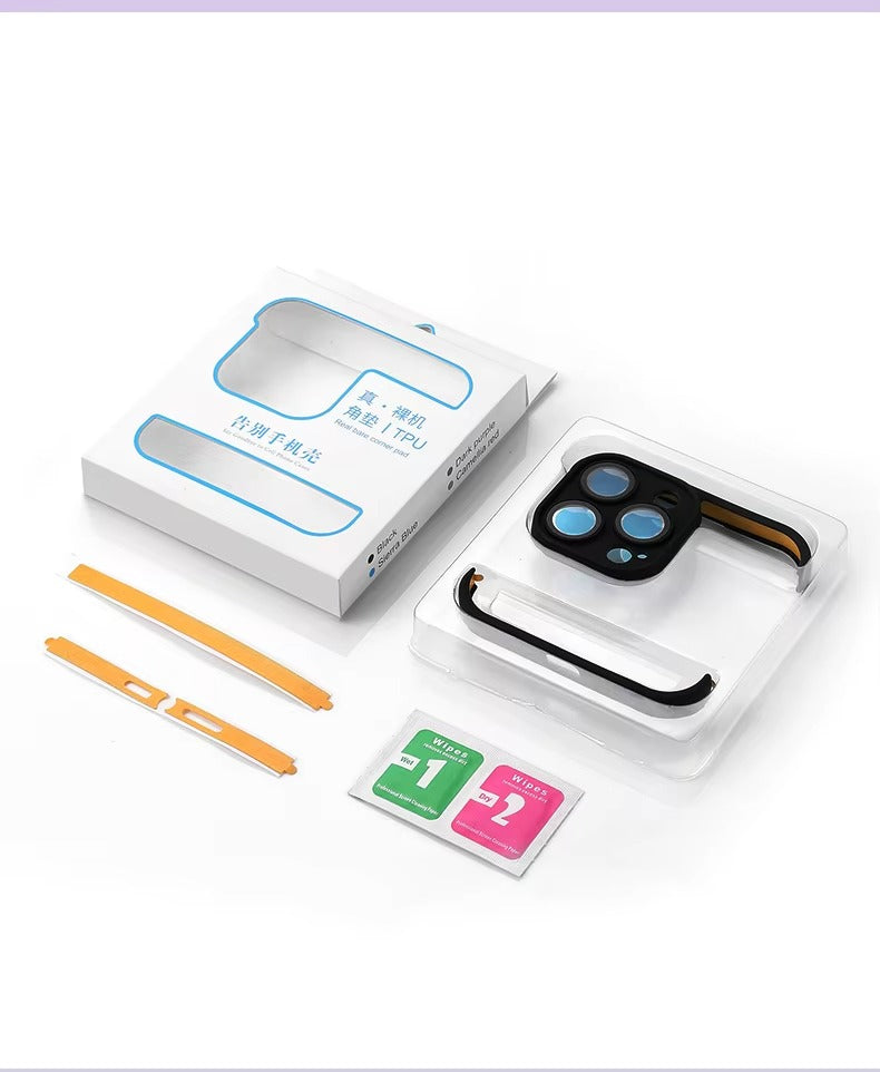 Premium Apple iPhone Case, MagSafe Compatible, Camera Lens & Screen Protection, Ultra Thin, Shockproof, Magnetic Full All Around Cover – Frameless TPU Silicone Bumper Case with Built-In Glass Lens Protector