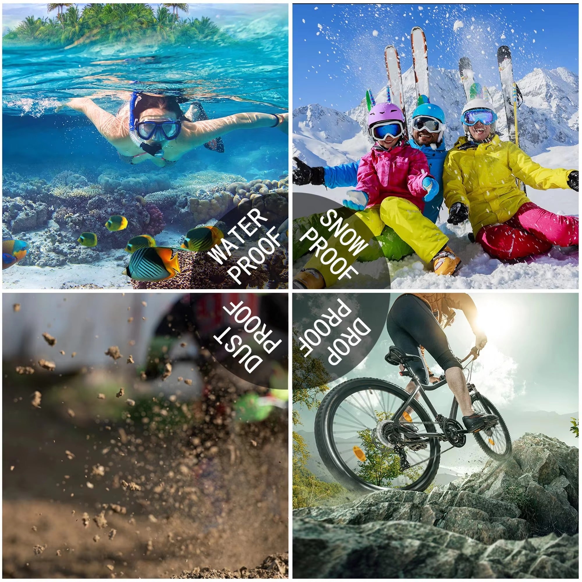 High Quality Waterproof Apple iPhone Case, MagSafe Compatible, Ultra Thin Magnetic with IP68 Dustproof Seal and Screen Guard