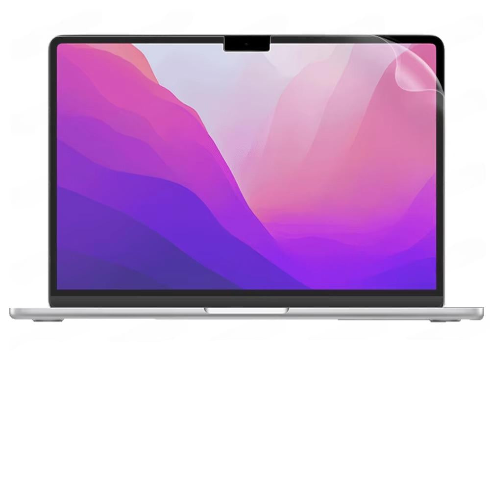 Premium MacBook Screen Protector Film – Anti-Scratch, Anti-Fingerprint Soft Guard, HD Clarity, Easy-Clean Eye Protection for Touch Bar & Non-Touch Devices