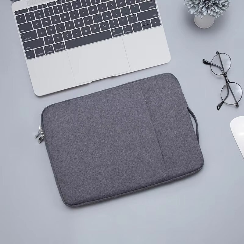 High-Quality Denim Laptop Sleeve for MacBook Air M1, M2, 12, 13.3, 14, 15 – Inner Protective Bag for MacBook Pro