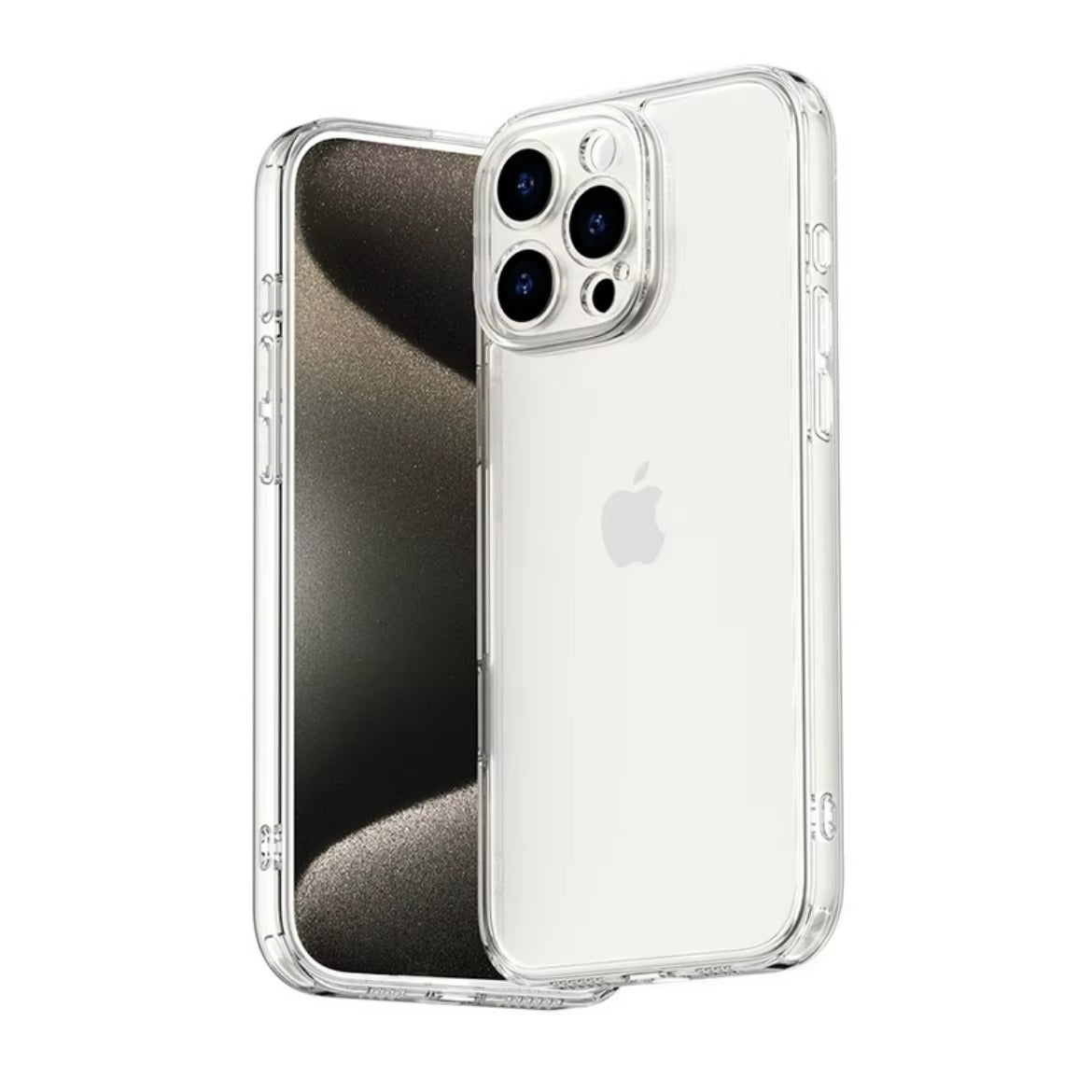 High Quality Apple iPhone Case, MagSafe Compatible, Camera Lens & Screen Protection, Ultra Thin, Shockproof, Magnetic Full All Around Cover – Transparent Soft TPU Gel Case with Crystal Clear Silicone Protection