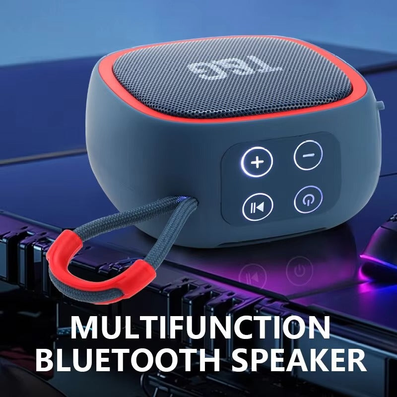 High Quality Mini Bluetooth Speaker for iPhone – Portable Wireless Outdoor Audio with Stereo Sound,TF Card & FM Radio Support