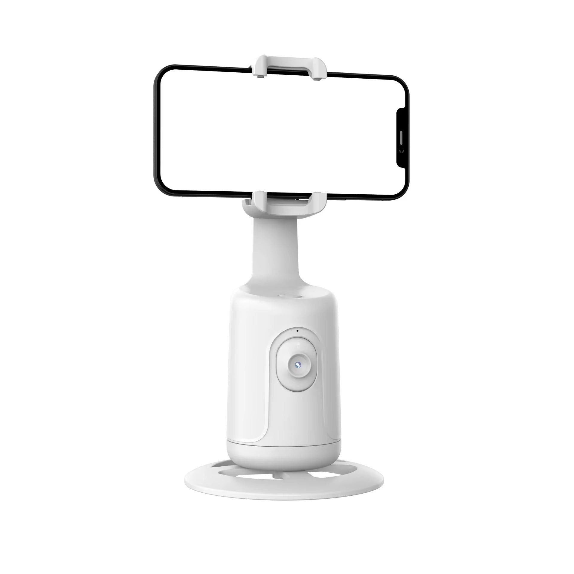 High Quality AI Face Tracking Phone Tripod Stand – 360° Rotation, No App Needed, Auto Follow, Stabilizer, Smart Camera Holder for Vlog & Live