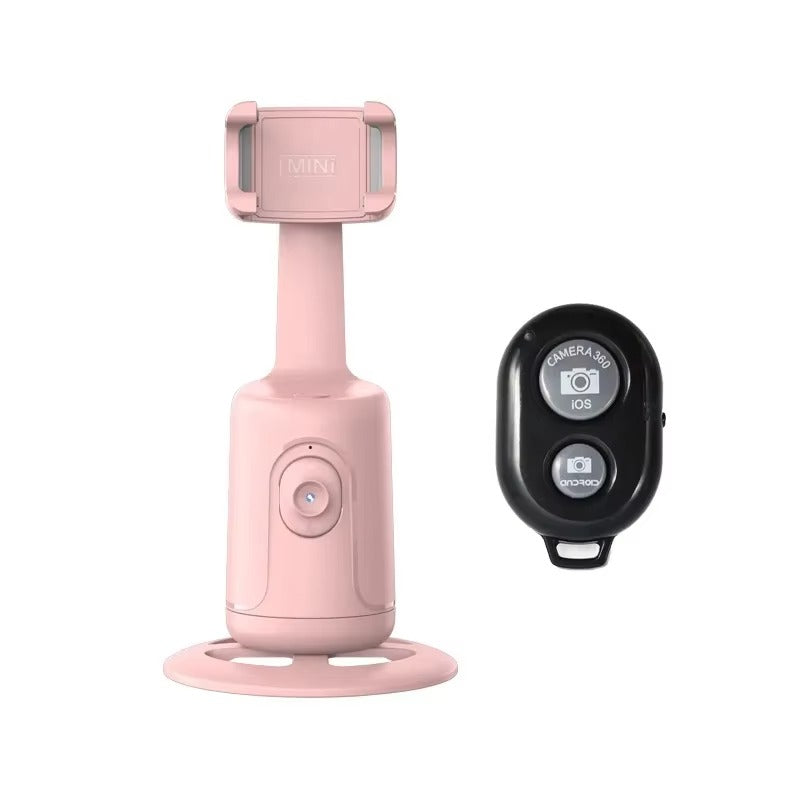 High Quality AI Face Tracking Phone Tripod Stand – 360° Rotation, No App Needed, Auto Follow, Stabilizer, Smart Camera Holder for Vlog & Live
