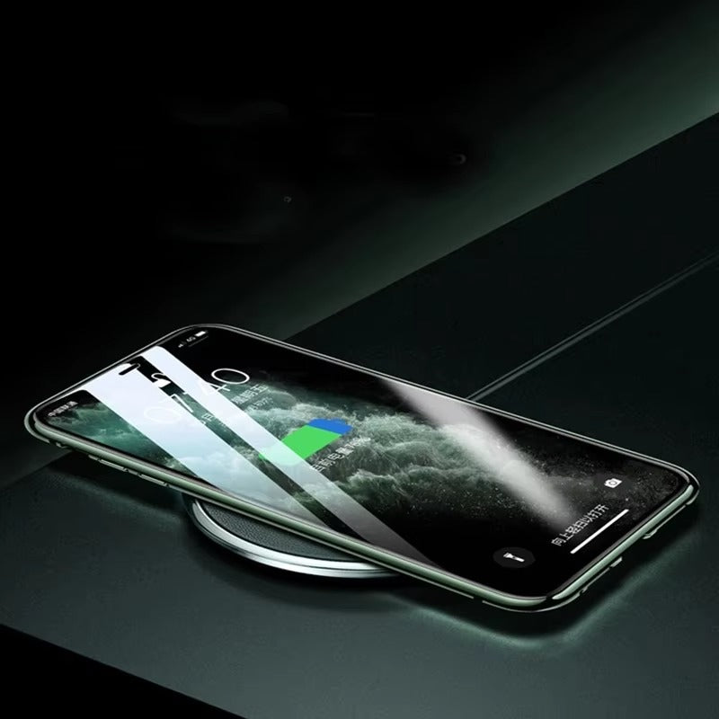 Premium Apple iPhone Case Compatible, Camera Lens & Screen Protection, Ultra Thin Magnetic Full All Around Protection Cover