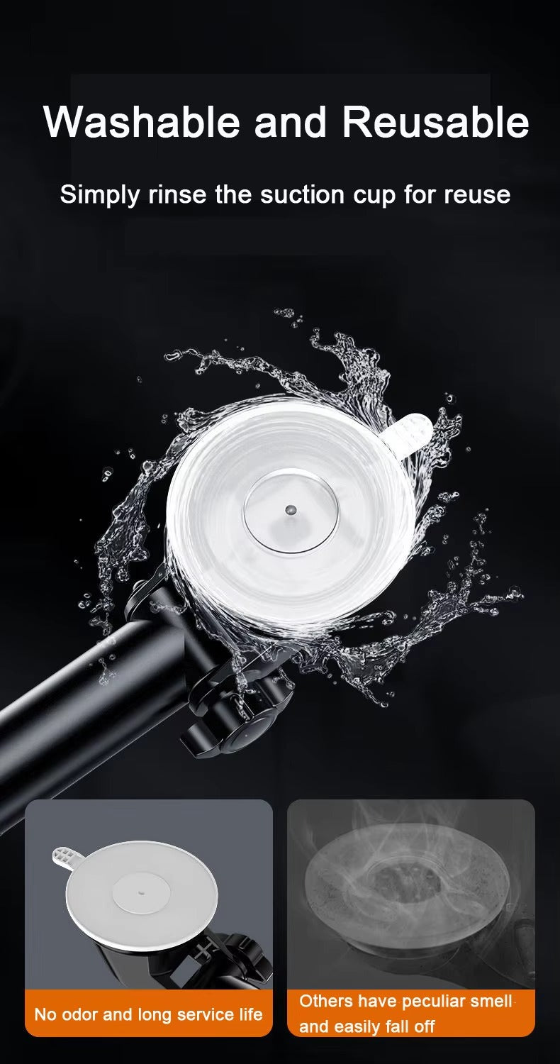 Premium Suction Cup Car Phone Holder for iPhone – Windshield & Dashboard Mount, Mobile Stand for Apple Devices