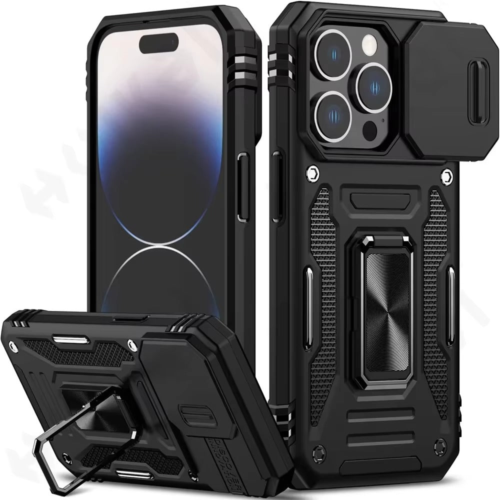 Premium Apple iPhone Case, Camera Protection, Screen Protection, Ultra Thin, Shockproof, Magnetic, Full All Around Protection