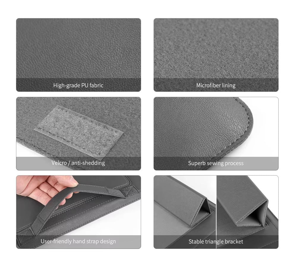 Premium Laptop Sleeve for MacBook Air and Pro – Slim, Shockproof Notebook Case for Work, School, and Travel, Fits 13 Inch Ultrabooks and Laptops