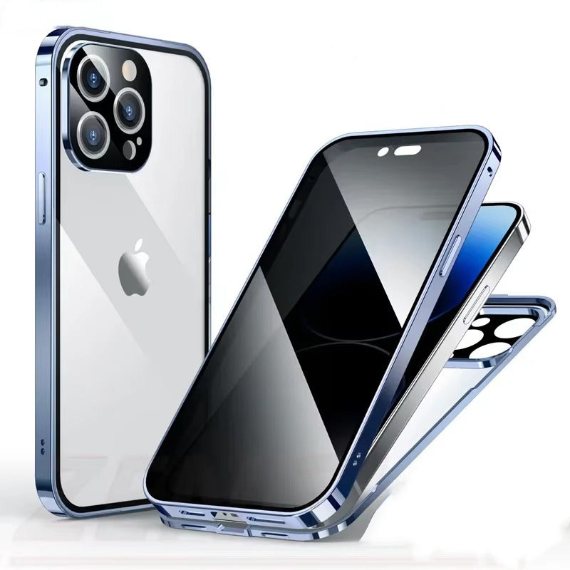 Premium Apple iPhone Case MagSafe Compatible, Camera Lens & Screen Protection, Magnetic Full All Around Protection Cover