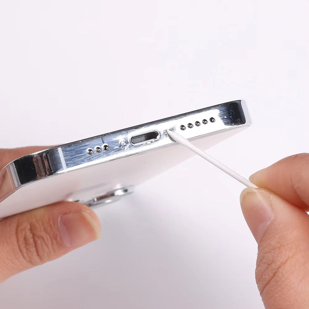 High Quality Cotton Cleaning Swabs for AirPods – Disposable Dust-Free Earbud Cleaner Sticks for iPhone, Keyboard & Phone Care