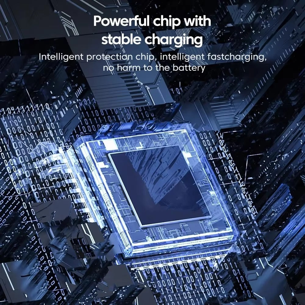 Premium 250W USB Car Charger with Digital Display – 6-Port Fast Charging PD QC3.0 Type-C Adapter, Intelligent Protection, Quick Charge