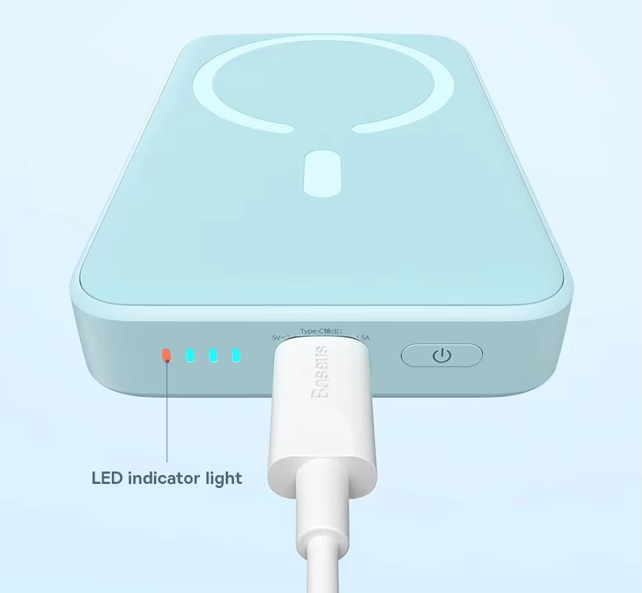 Premium, Magnetic Wireless Power Bank, 10000mAh – Mini Fast Charging Battery Pack with Auto-Wake, for iPhone