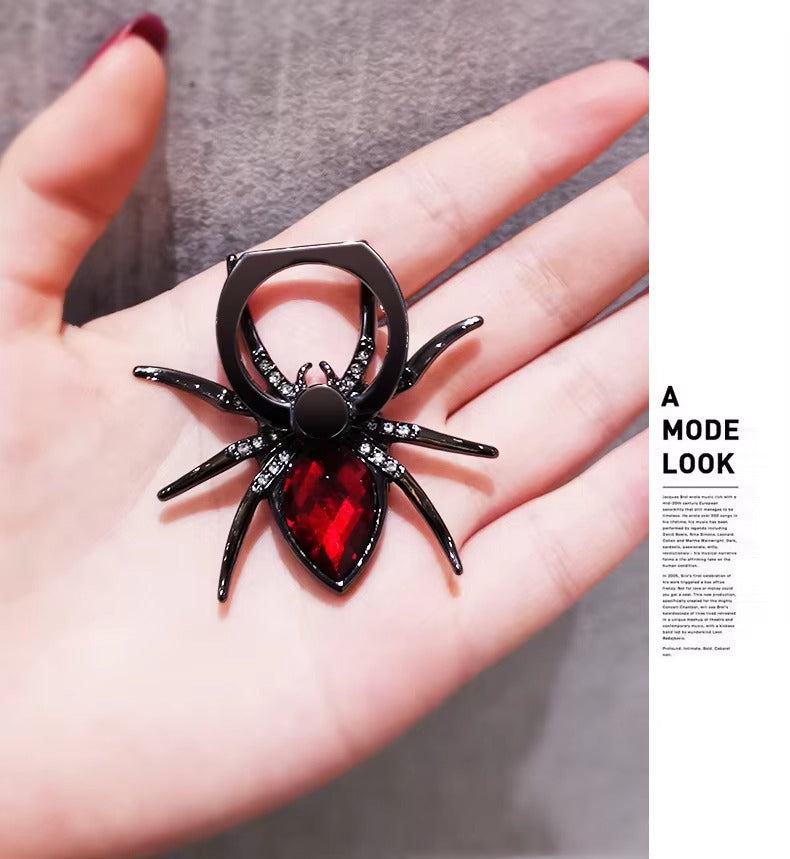 Luxury, Diamond Shiny Gems, Metal Phone Ring Holder – Rotatable, 360° Grip Stand Mount for Apple iPhone