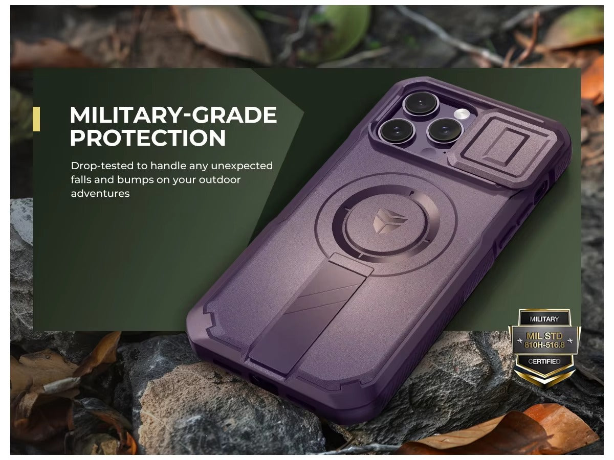 Robust Apple iPhone Case, Camera Protection, Screen Protection, Ultra Thin, Shockproof, Magnetic, Full All Around Protection