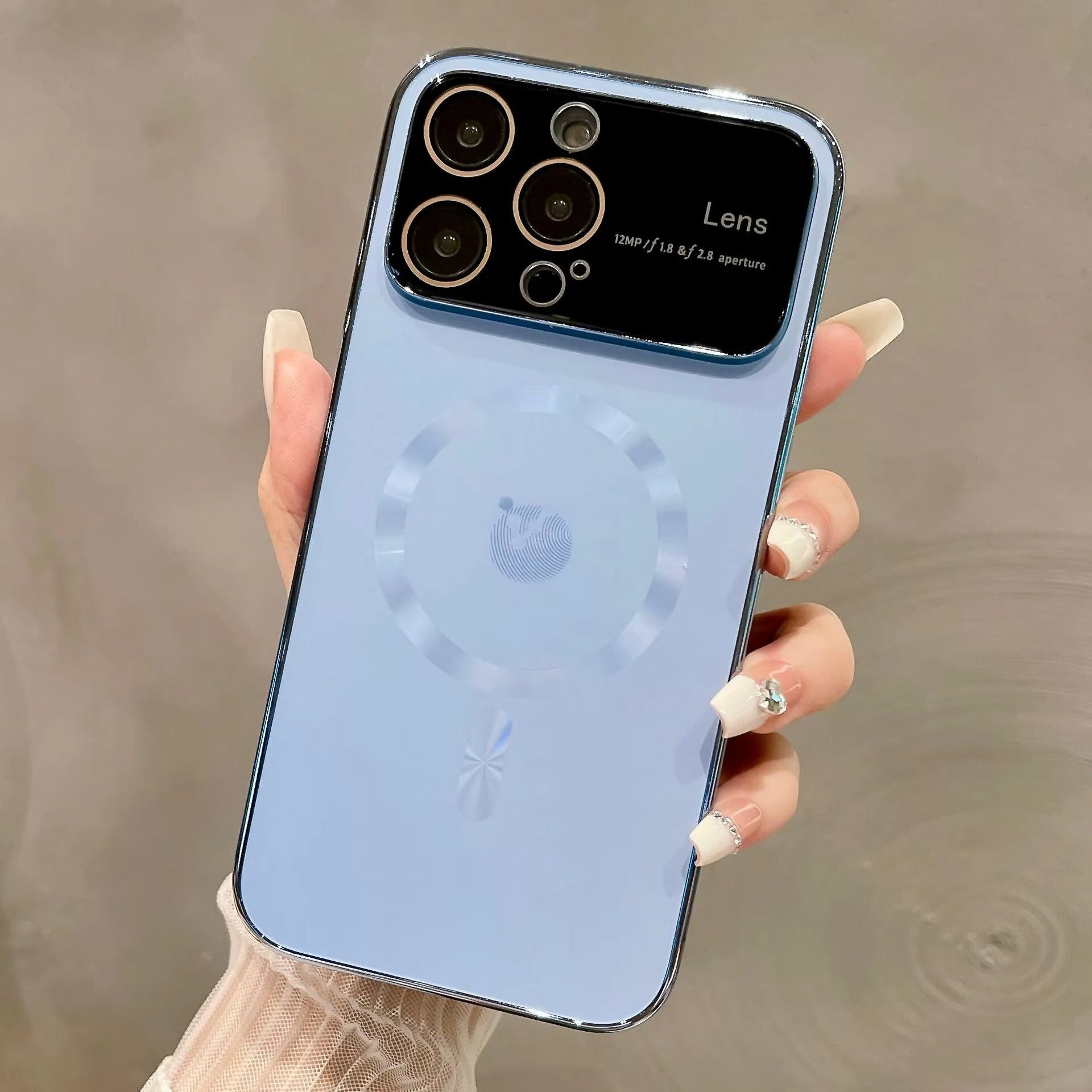 Premium Apple iPhone Case MagSafe Compatible, Camera Lens & Screen Protection, Ultra Thin Shockproof Magnetic Full All Around Protection Cover with Frosted AG Matte Back Design